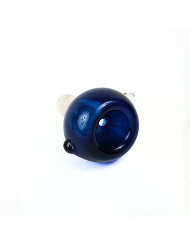 2 Unid x Glass bowl 19mm Male Color Blue - Burning Loving