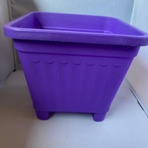 Macetero Cuadrado Morado 22 cm