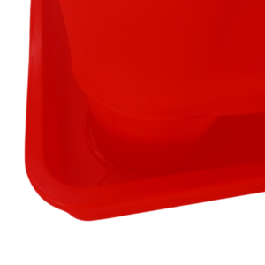 Plato Para Macetero cuadrado PC10 de Color Rojo