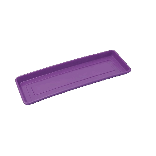 Plato Para Macetero cuadrado PC10 de Color Morado