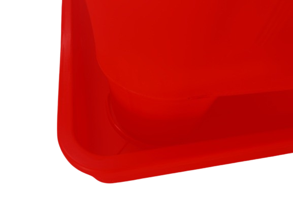 Plato Para Macetero cuadrado PC30de Color Rojo