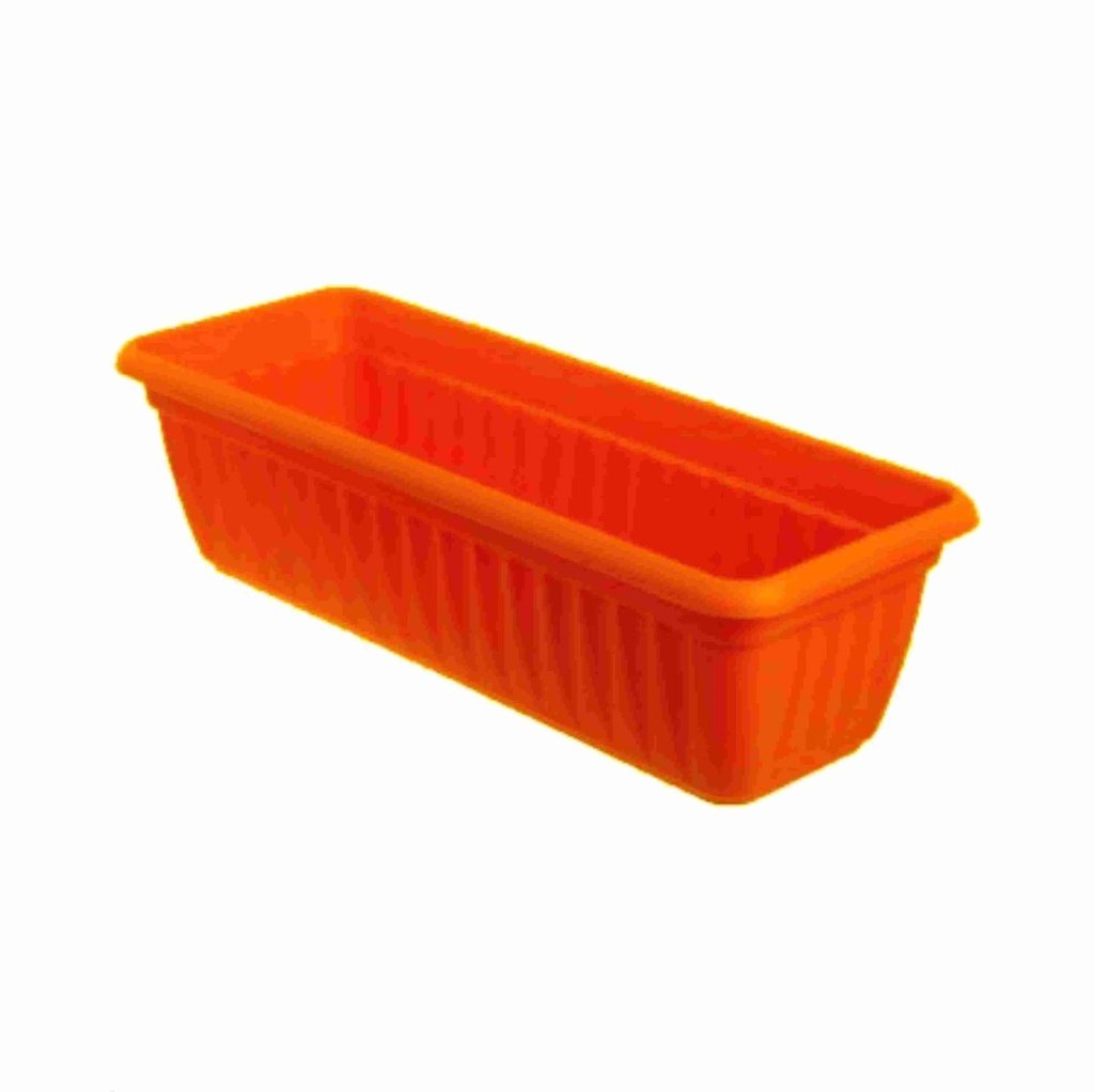 Jardinera Naranja 45x16x13 cm