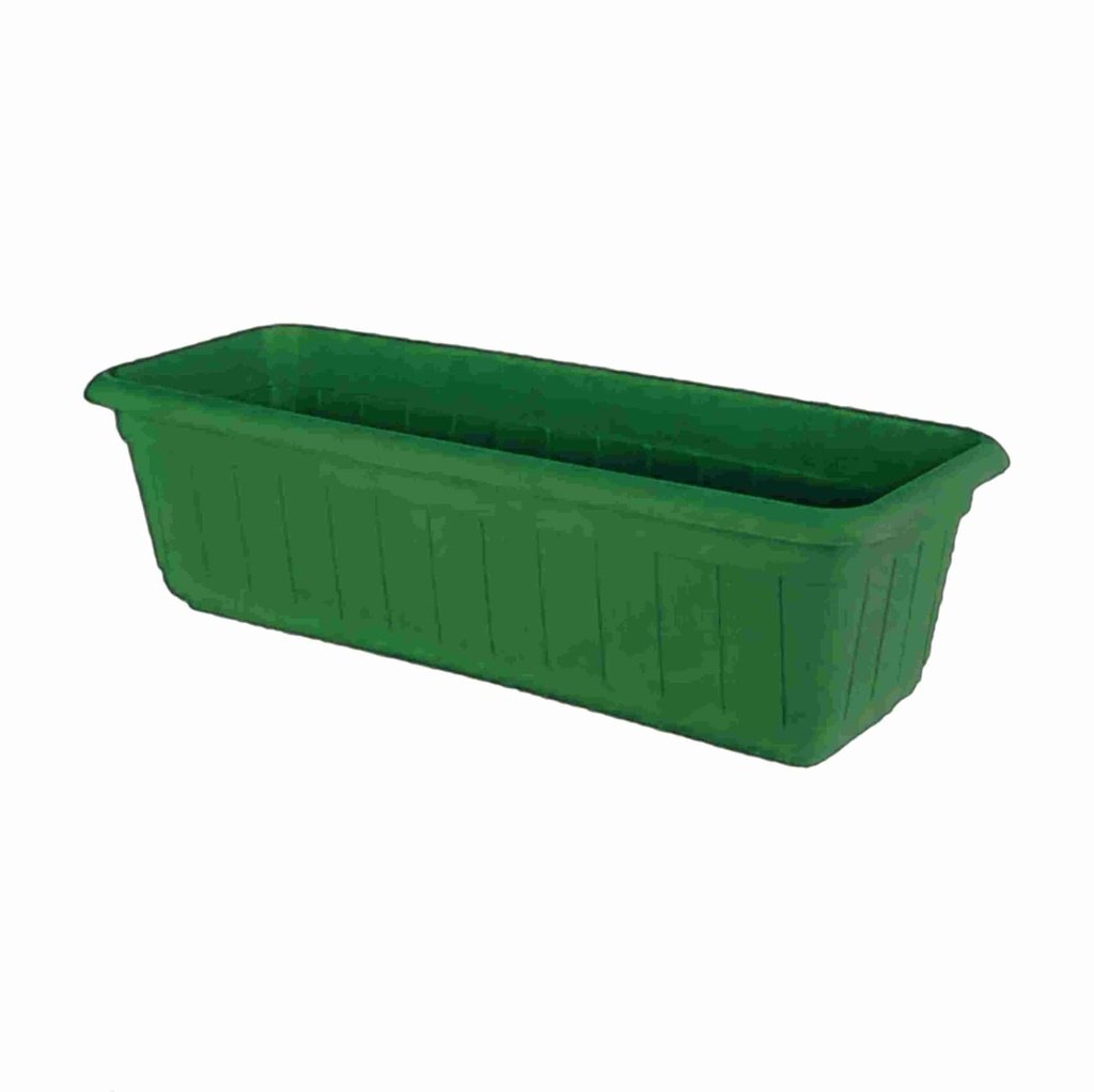 Jardinera Verde Oscuro 60X20X16 cm