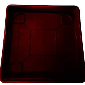 Plato Para Macetero cuadrado PC50 de Color Café