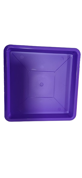 Plato Para Macetero cuadrado PC22 de Color Lavanda