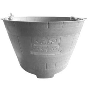 Macetero Modelo Barril Color Mármol 52 cm
