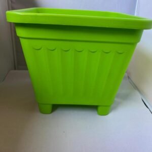 Macetero Cuadrado Verde 22 cm