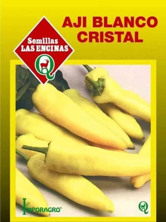 Semillas de Ají Cristal Blanco