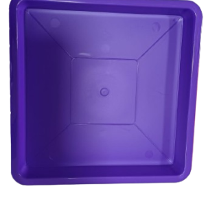 Plato Para Macetero cuadrado PC40 de Color Morado