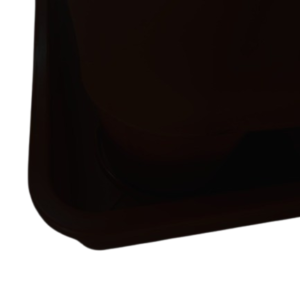 Plato Para Macetero cuadrado PC40de Color Negro