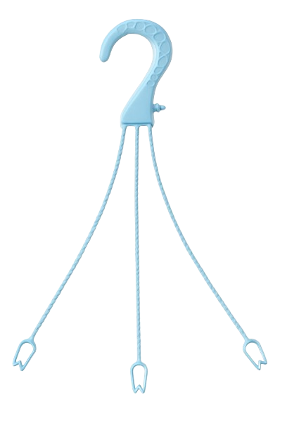 Colgador Para Macetero Color Azul Pastel