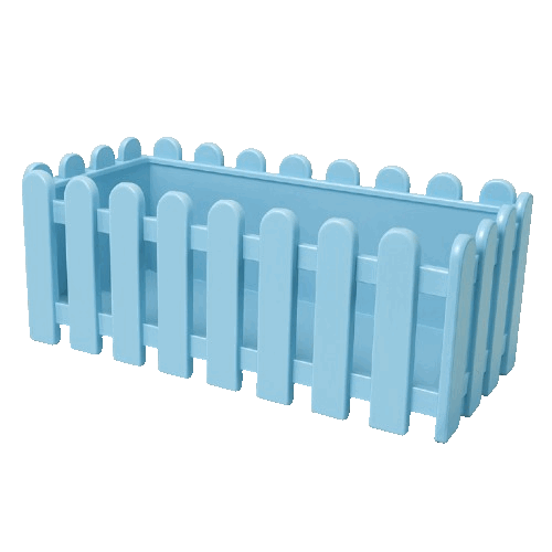 Plato Para Jardinera de Reja 60 Color Azul Pastel