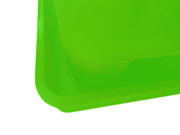 Plato Para Macetero cuadrado PC10 de Color Verde