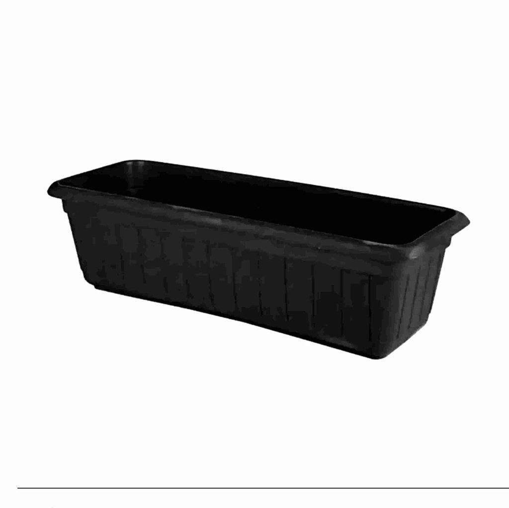 Jardinera Negra 35x15x11 cm