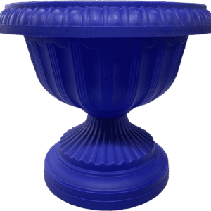 Macetero Tipo Copa Color Azul 30 Cm