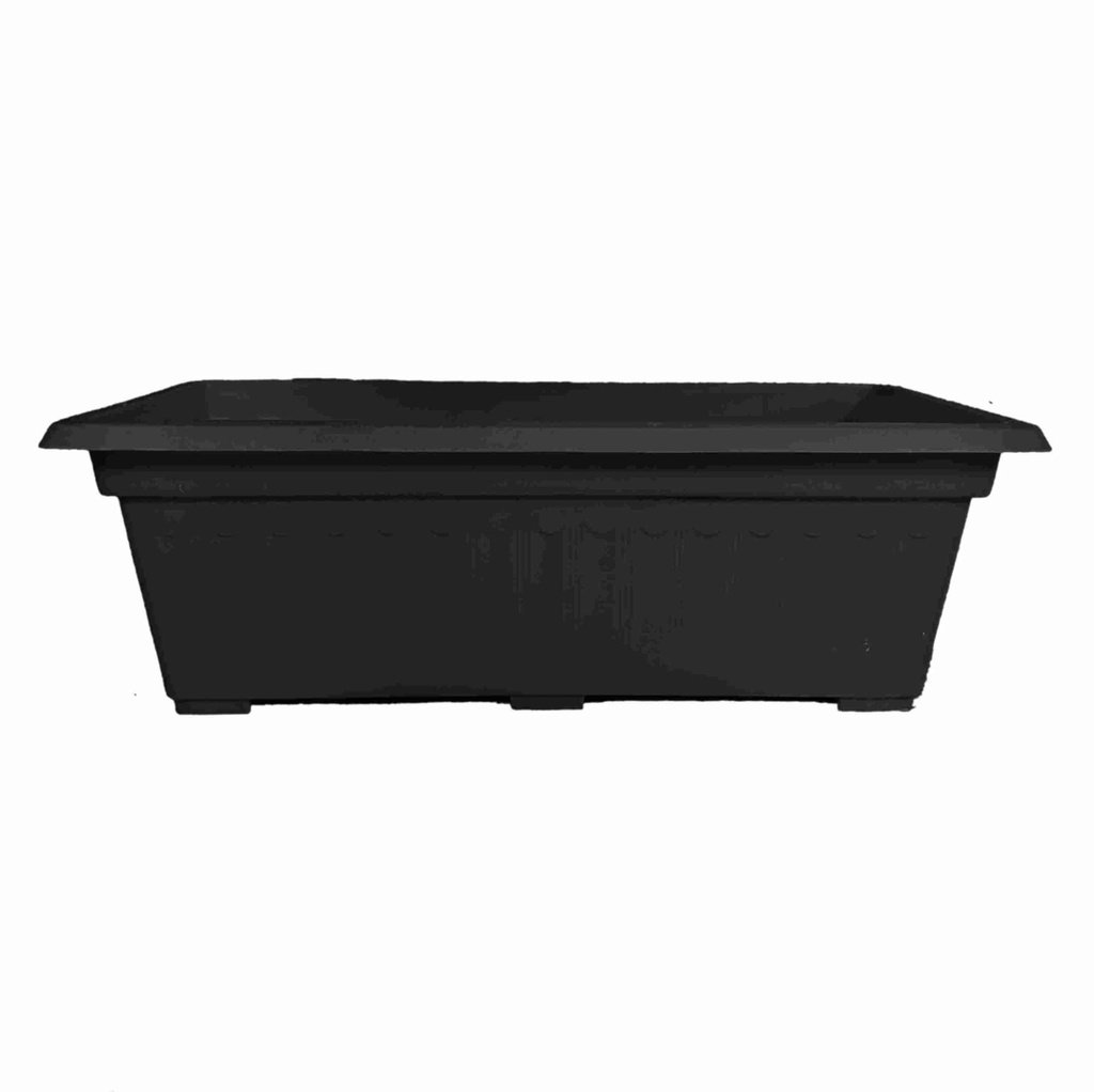 Jardinera Mini Negro 16x6 cm