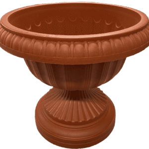 Macetero Tipo Copa Color Terracota 24 Cm
