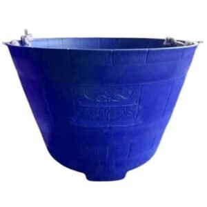 Macetero Modelo Barril Azul 52 Cm