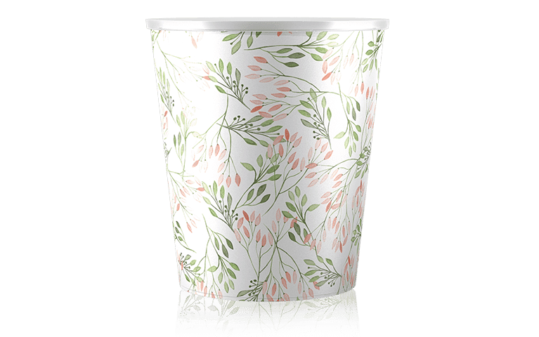 Porta Macetero Decorativo MDF-19 cm con Diseño