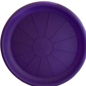 Plato Para Macetero Redondo P35 de Color Morado
