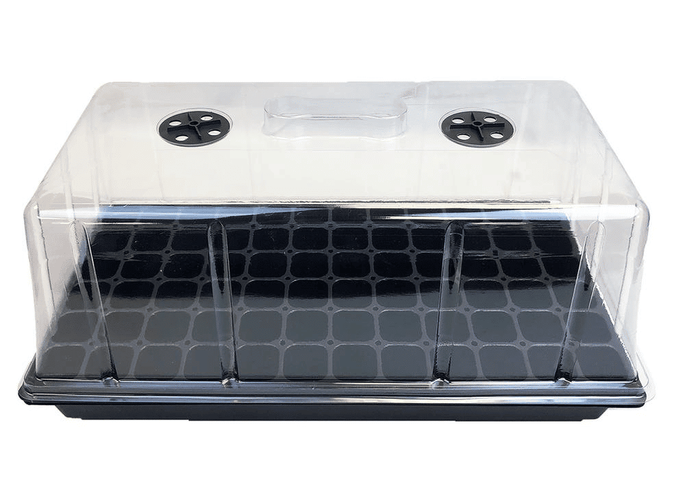 Cubierta Alta para Almaciguera Plástica Transparente con Ventilación - Imagen 5