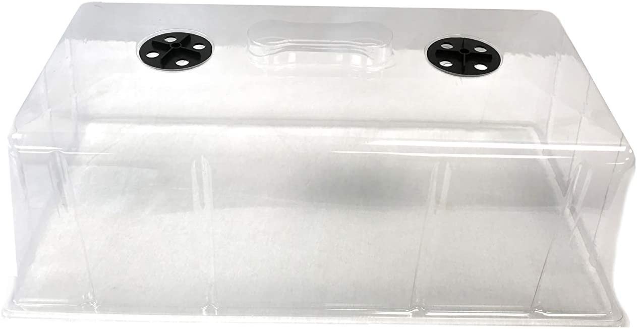 Cubierta Alta para Almaciguera Plástica Transparente con Ventilación - Imagen 6