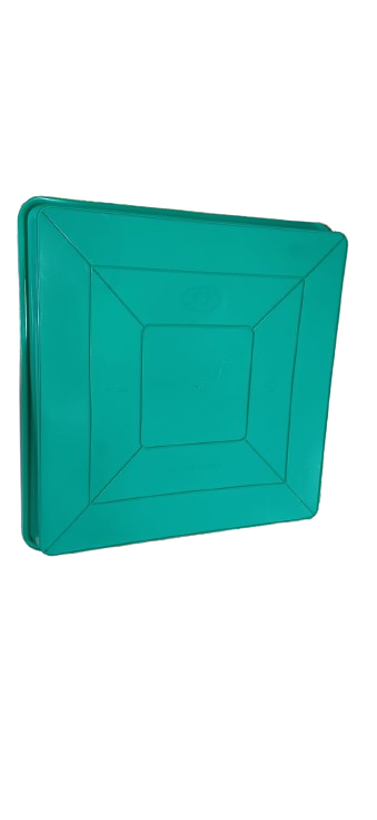 Plato Para Macetero cuadrado PC15 de Color Turquesa - Imagen 2
