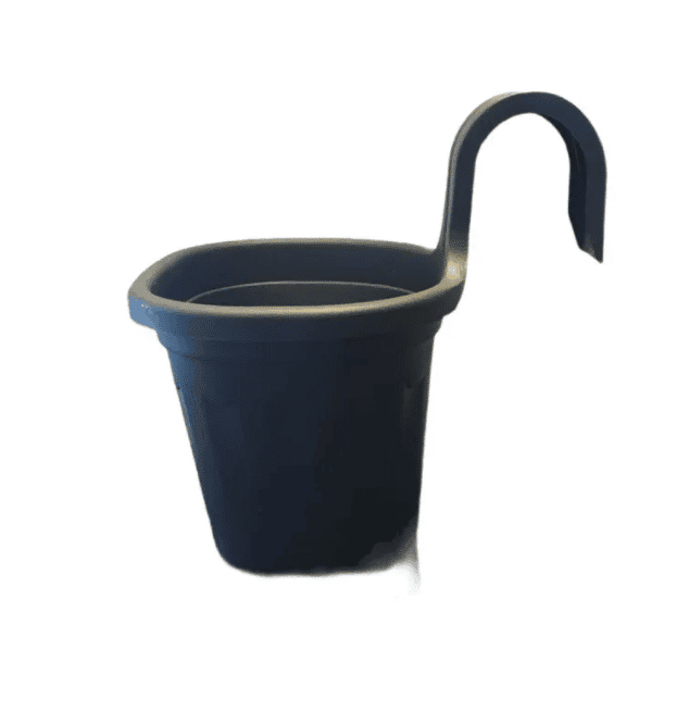 Jardinera Simple de Balcón Negra - Imagen 5