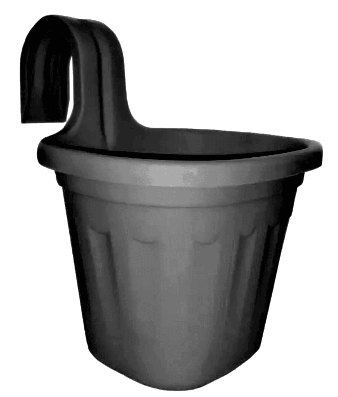 Jardinera Simple de Balcón Negra - Imagen 2