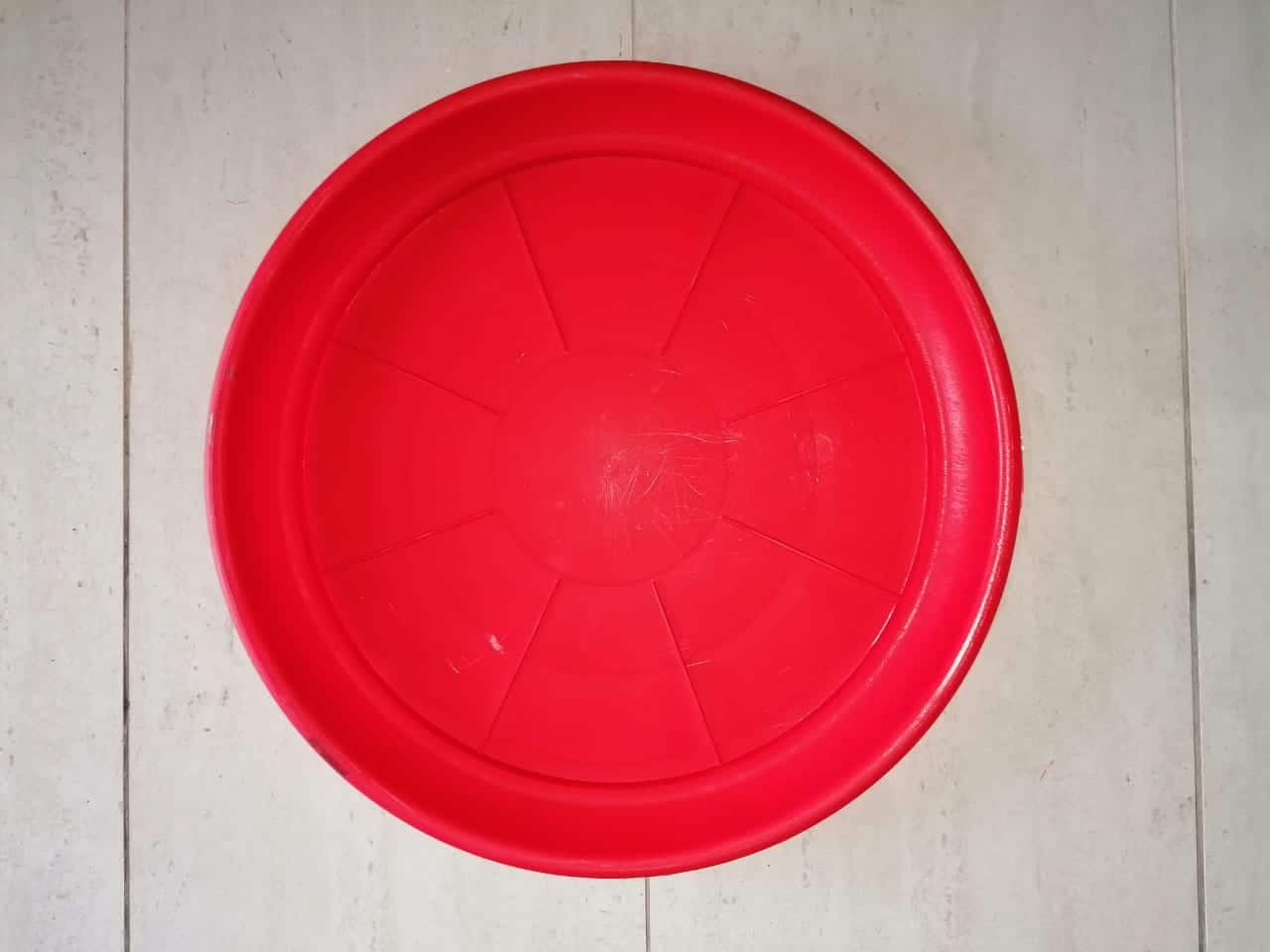 Plato Para Macetero Redondo P15 Color Rojo - Imagen 4