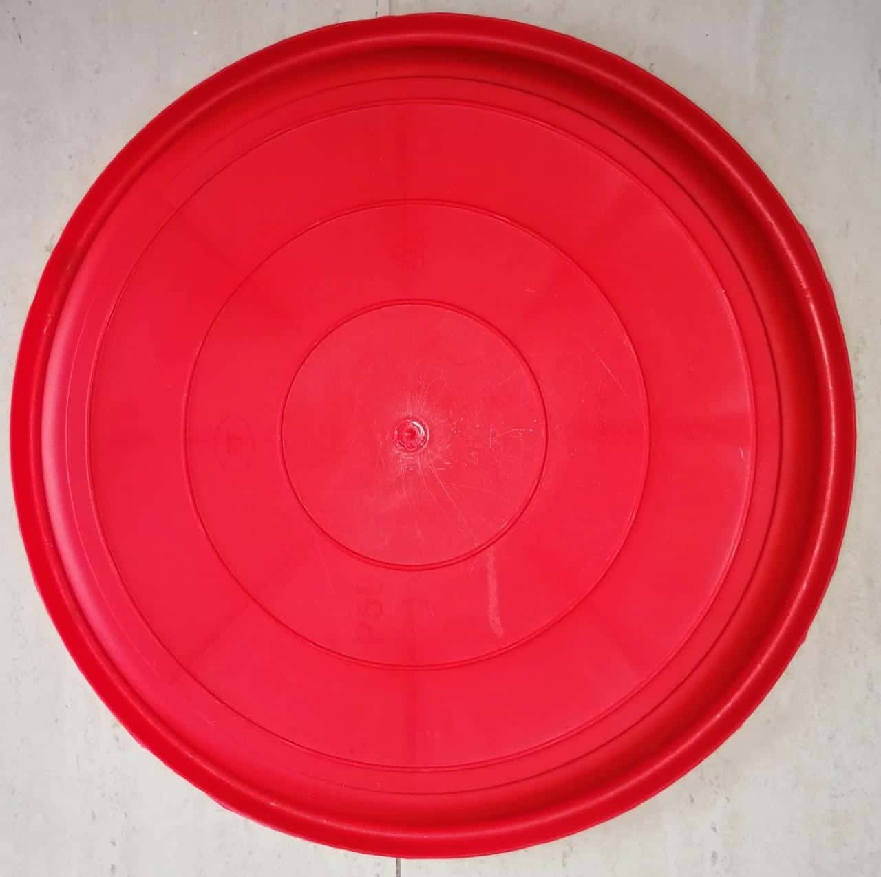 Plato Para Macetero Redondo P15 Color Rojo - Imagen 5