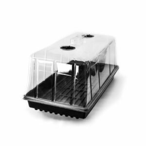 Cubierta Alta para Almaciguera Plástica Transparente con Ventilación