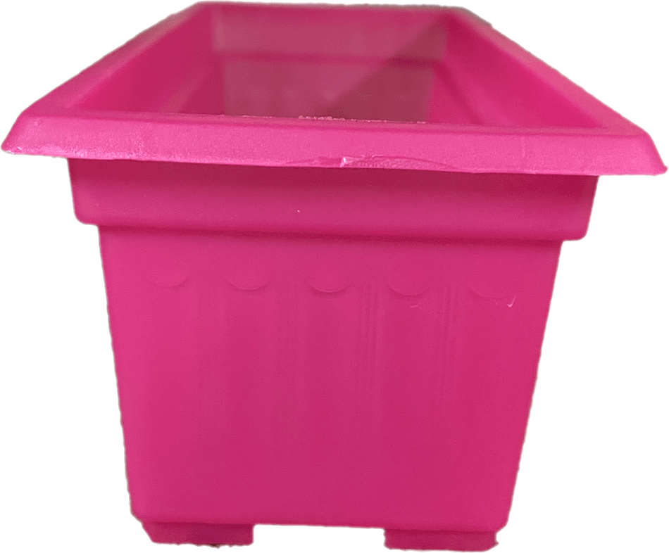 Jardinera Mini Rosado 16x6 cm - Imagen 2
