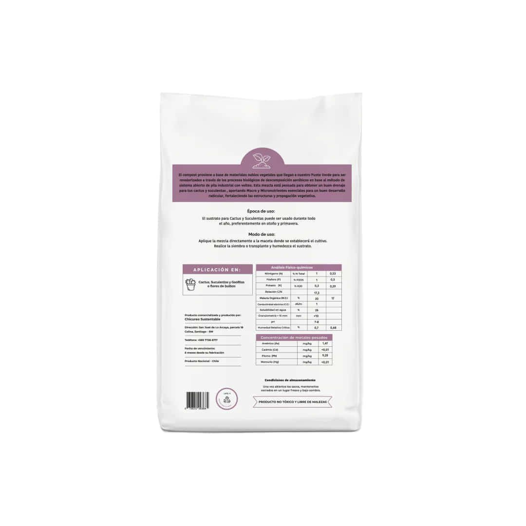 Tierra Para Suculentas Sustrato y Biofertilizante Orgánico 50L - Imagen 2