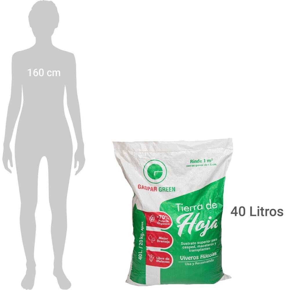 Tierra de Hoja Reforzada y Desinfectada de 40 Litros en Saco - Imagen 5