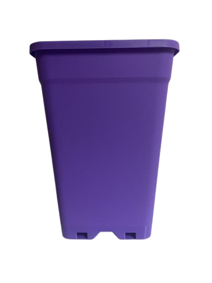 Macetero Rectangular 14x20cm Color Morado