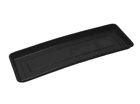 Plato Para Jardinera PJR-60 Color Negro