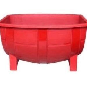 Macetero Mini Barril Color Rojo