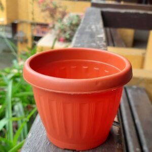 Macetero M8 redondo color Terracota