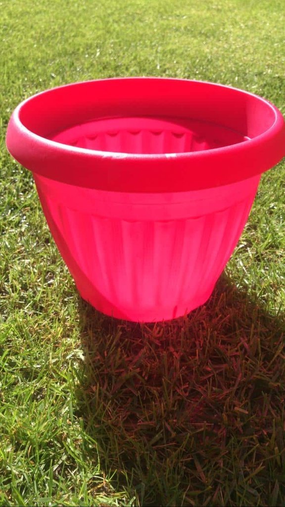 Macetero M6.5 redondo color Rosado