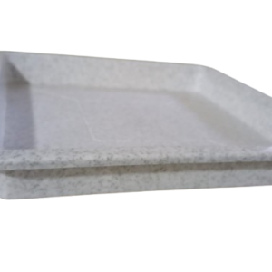 Plato Para Macetero cuadrado PC10 de Color Marmol