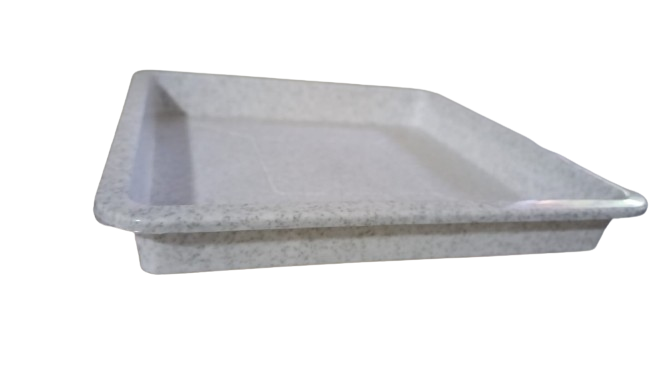 Plato Para Macetero cuadrado PC10 de Color Marmol