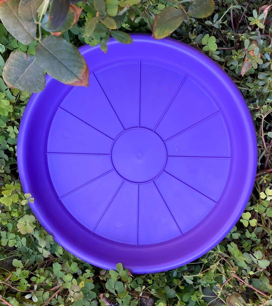 Plato Para Macetero Redondo P23  Color Lavanda