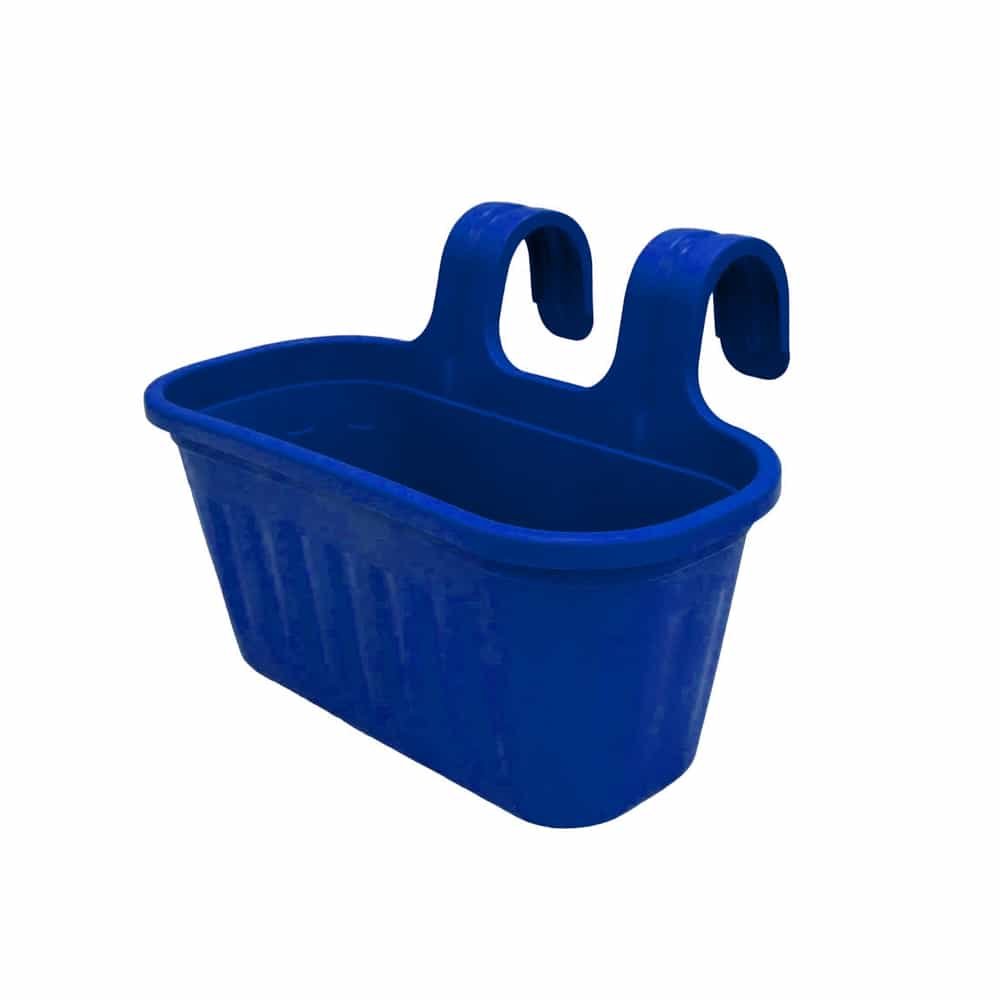 Jardinera de Balcón Azul