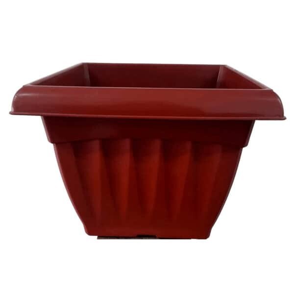 Macetero Cuadrado N50 Color Terracota 42 Lts