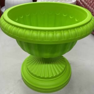 Macetero Tipo Copa Color Verde 30 Cm