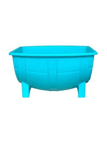 Macetero Mini Barril Color Turquesa