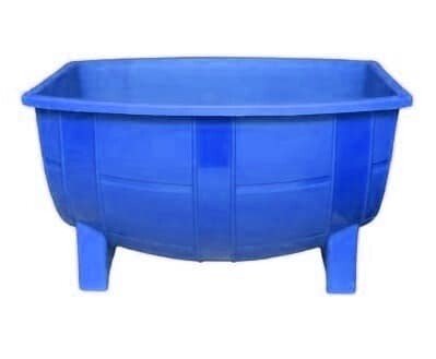 Macetero Mini Barril Color Azul