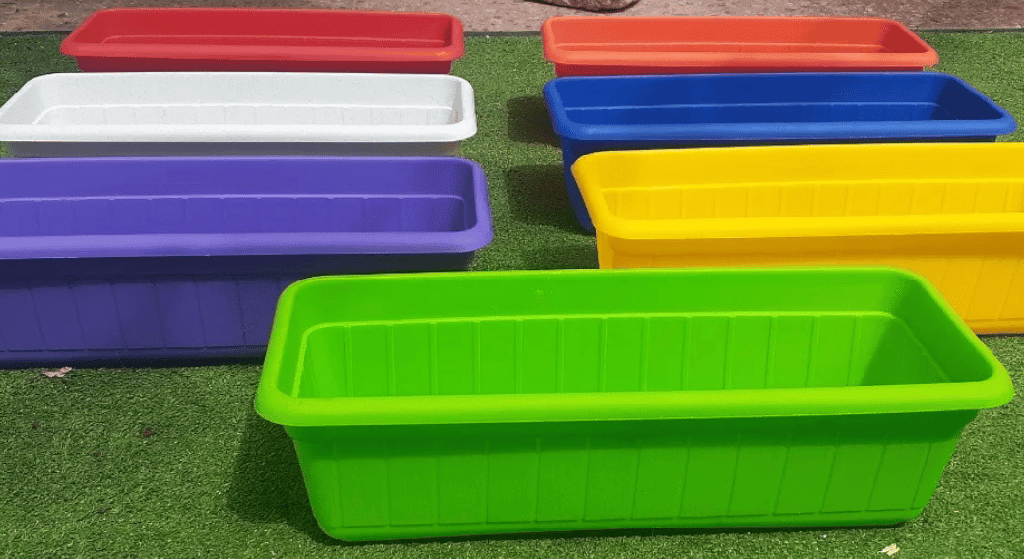 Jardinera de 45 cm de Colores Variados