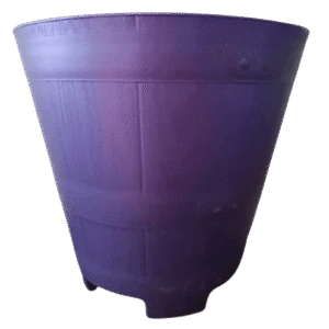 Macetero Modelo Barril Color Morado 40 cm